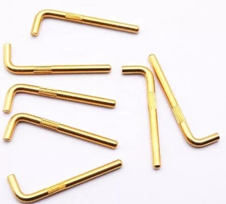 12V Pogo Pins électriques à 90 degrés courbure haute tension Pogo connecteur pin