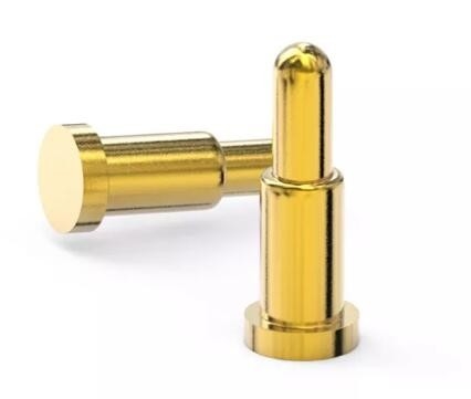 Pignon Pogo plaqué en or, SMT, féminin, mâle, PCB, à ressort