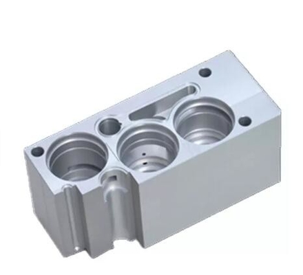 Parties CNC de précision en laiton H63 SS316L Parties usinées en aluminium