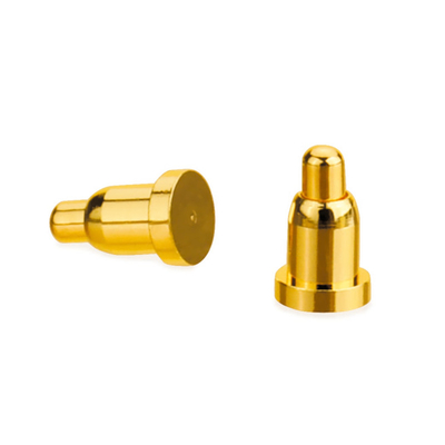 12V plaqué or cuivre à ressort chargé POGO Pin contact SMT
