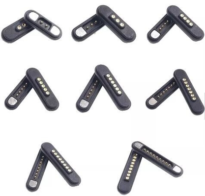 12A Connecteur à broche POGO Angle droit
