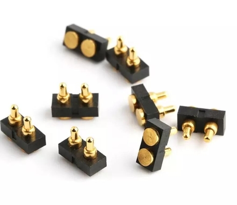 Connecteur à broche POGO en or 2 broches magnétique SMT Pogo Connecteur à ressort 10P