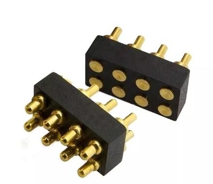 5p 12p épreuve de ressort sonde Pogo épingle sur connecteur plaqué d'or de laiton Pogo épingle 15mm