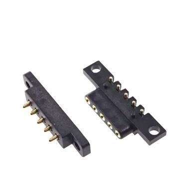 5 broches de 15 mm de hauteur POGO connecteur de broche à ressort chargé de 2,54 mm de hauteur mâle femelle