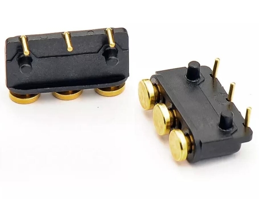 Connecteur électrique à broche Pogo de 90 degrés de 8,5 mm à 15 mm