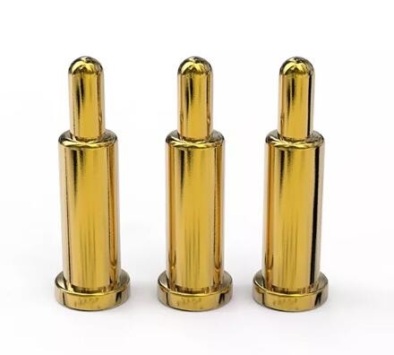 PCB étanche en laiton 3604 SMT POGO broches plaqué en or plaqué en nickel
