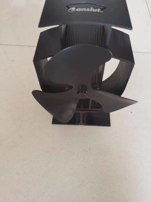 Ventilateur de poêle à chaleur ODM OEM 0,01 mm Alu. Application d'accueil ABS