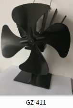 OEM ODM Ventilateur de poêle à chaleur 0,01 mm Alu ABS Application à domicile