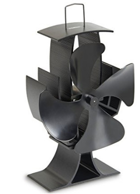 OEM ODM Ventilateur de poêle à chaleur 0,01 mm Alu ABS Application à domicile