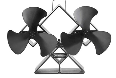 OEM ODM Ventilateur de poêle à chaleur 0,01 mm Alu ABS Application à domicile