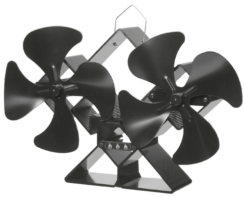 OEM ODM Ventilateur de poêle à chaleur 0,01 mm Alu ABS Application à domicile