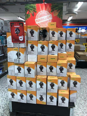 OEM ODM Ventilateur de poêle à chaleur 0,01 mm Alu ABS Application à domicile